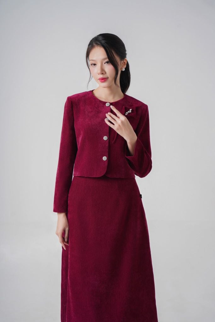 Bộ váy áo nữ GrusZ mã 030226026GZ VK369