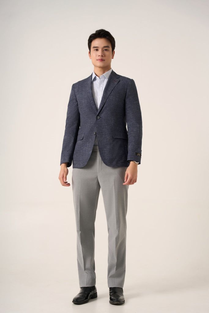 Áo demi nam GrusZ mã 040125091GZ 3TT/Chì