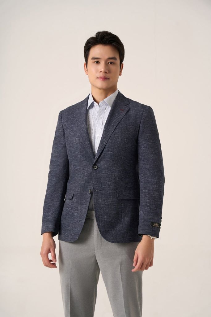 Áo demi nam GrusZ mã 040125091GZ 3TT/Chì