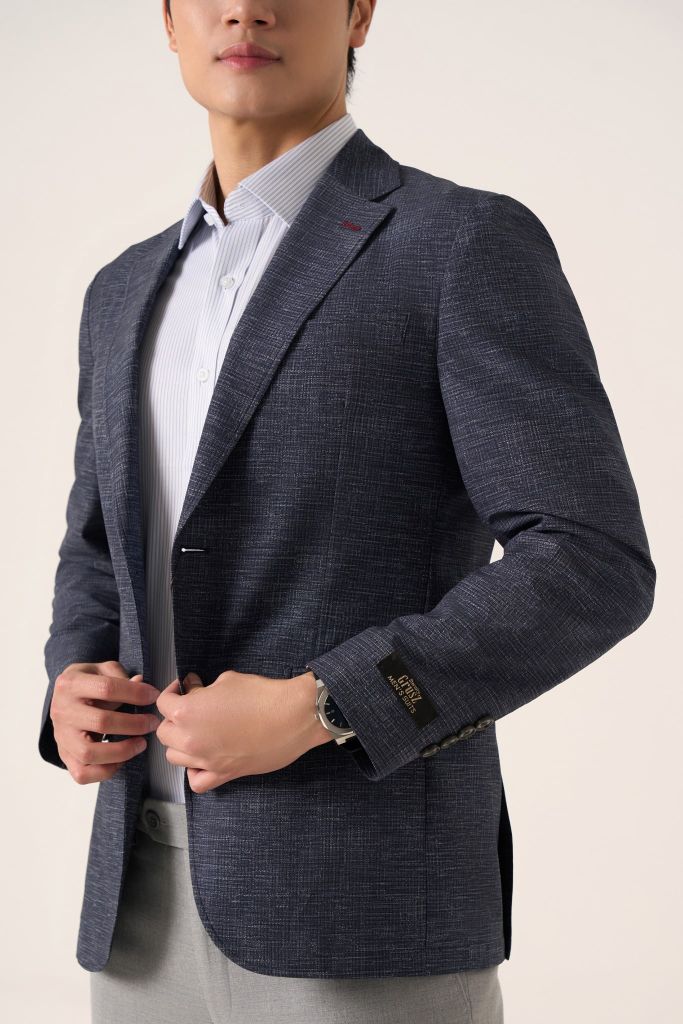 Áo demi nam GrusZ mã 040125091GZ 3TT/Chì