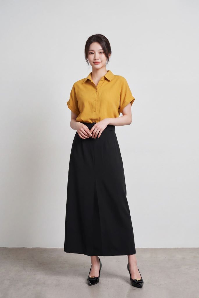 Chân váy nữ GrusZ mã 050226027GZ VK287