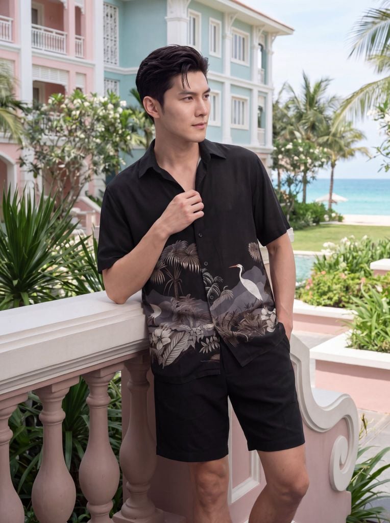 Bộ quần áo lanh May 10 mã 060126245ON 10