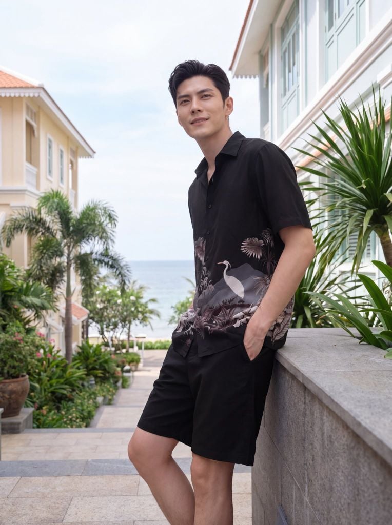 Bộ quần áo lanh May 10 mã 060126245ON 10