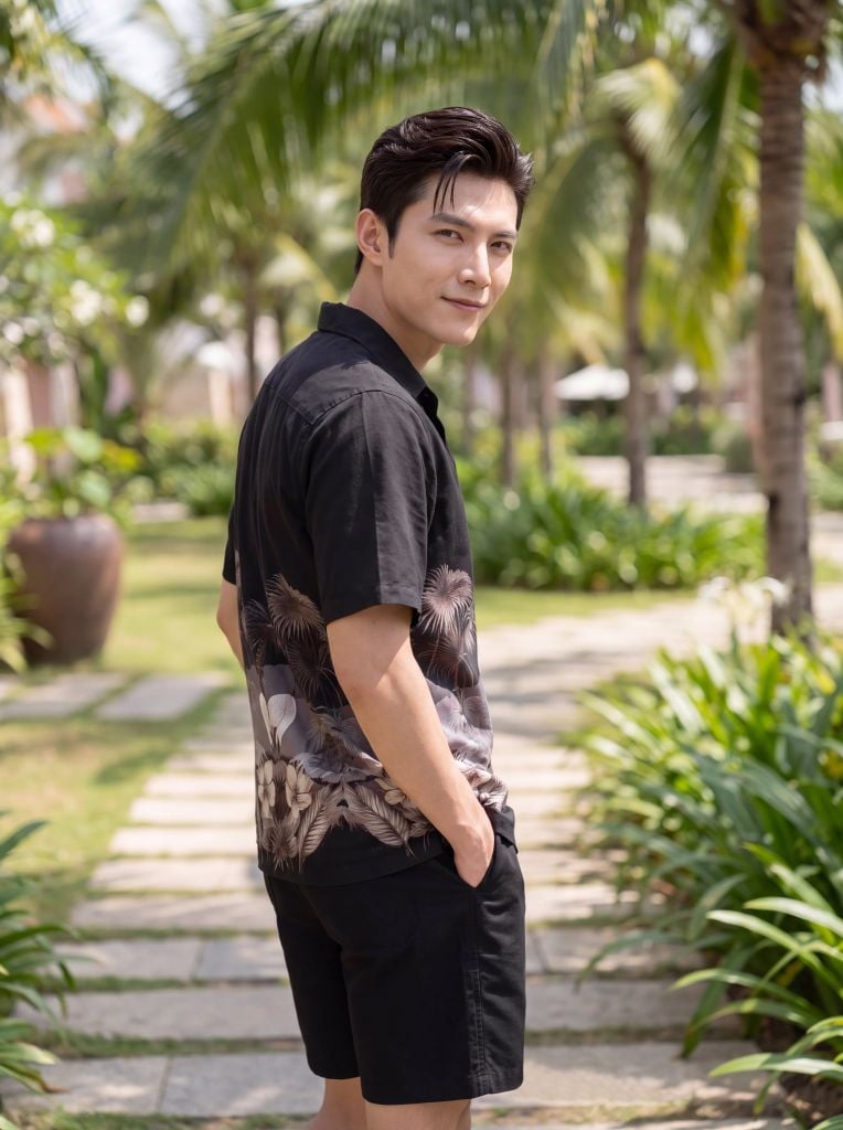 Bộ quần áo lanh May 10 mã 060126245ON 10
