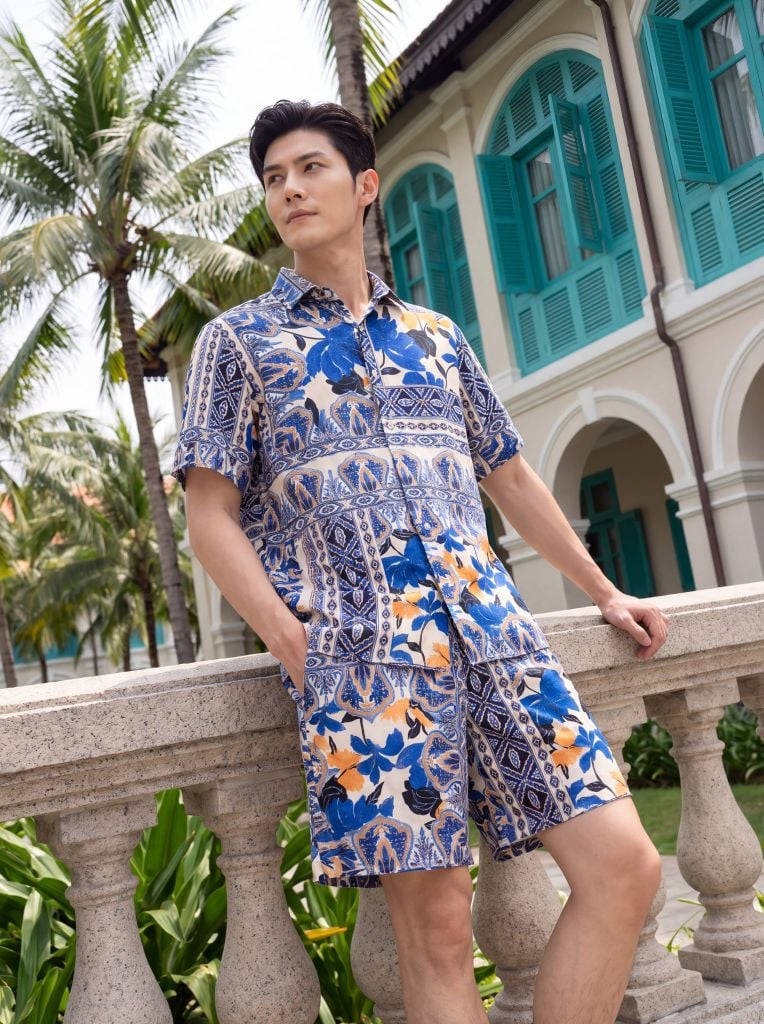 Bộ quần áo lanh May 10 mã 060126245ON 3