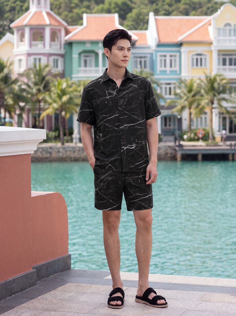 Bộ quần áo lanh May 10 mã 060126245ON 4
