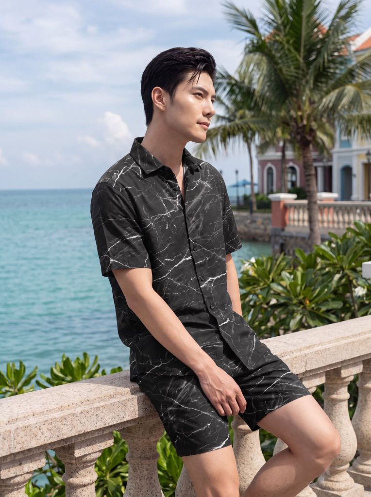 Bộ quần áo lanh May 10 mã 060126245ON 4
