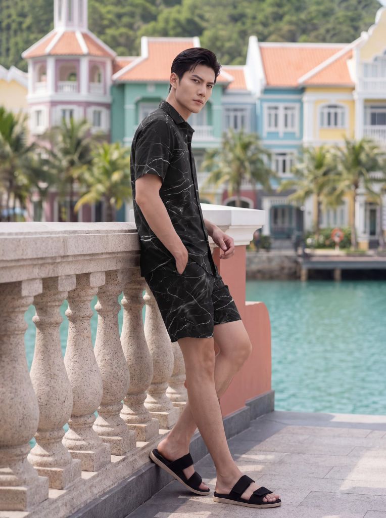 Bộ quần áo lanh May 10 mã 060126245ON 4