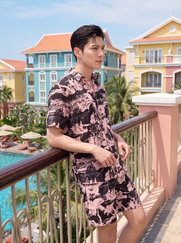 Bộ quần áo lanh May 10 mã 060126245ON 5