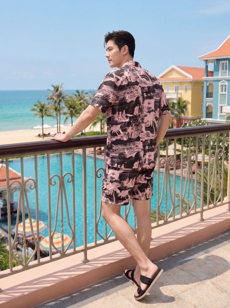 Bộ quần áo lanh May 10 mã 060126245ON 5