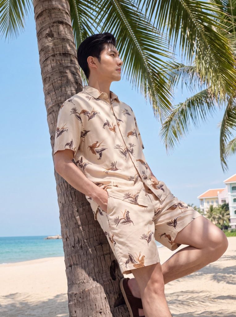 Bộ quần áo lanh May 10 mã 060126245ON 6
