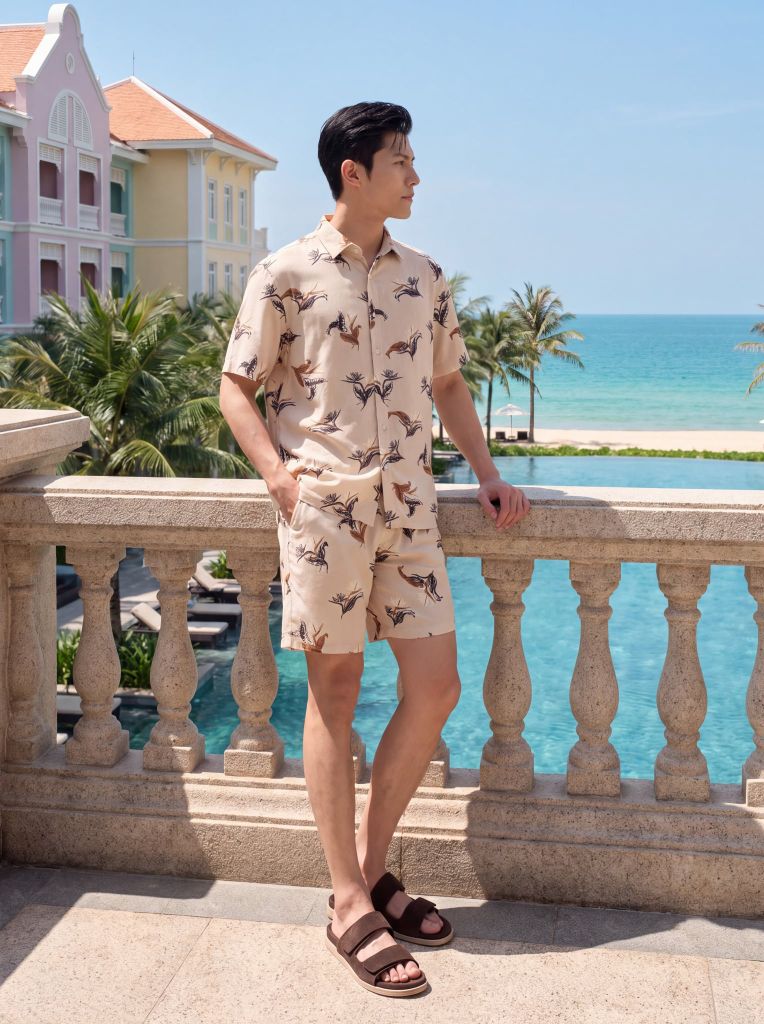 Bộ quần áo lanh May 10 mã 060126245ON 6
