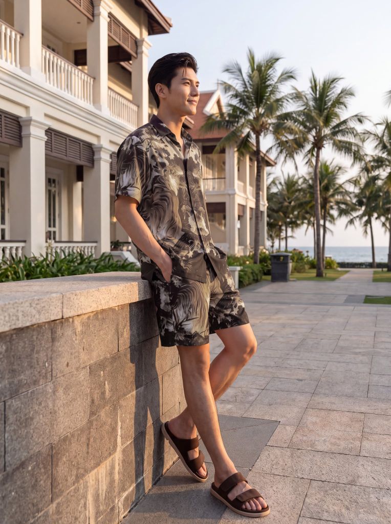 Bộ quần áo lanh May 10 mã 060126245ON 9