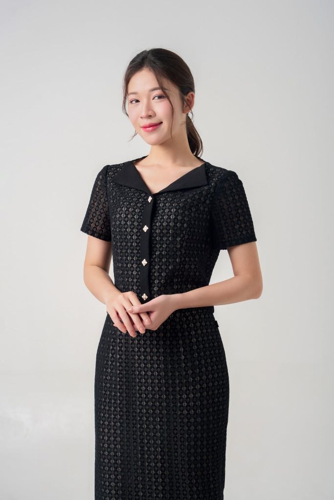 Đầm nữ GrusZ mã 050225047GZH VK218