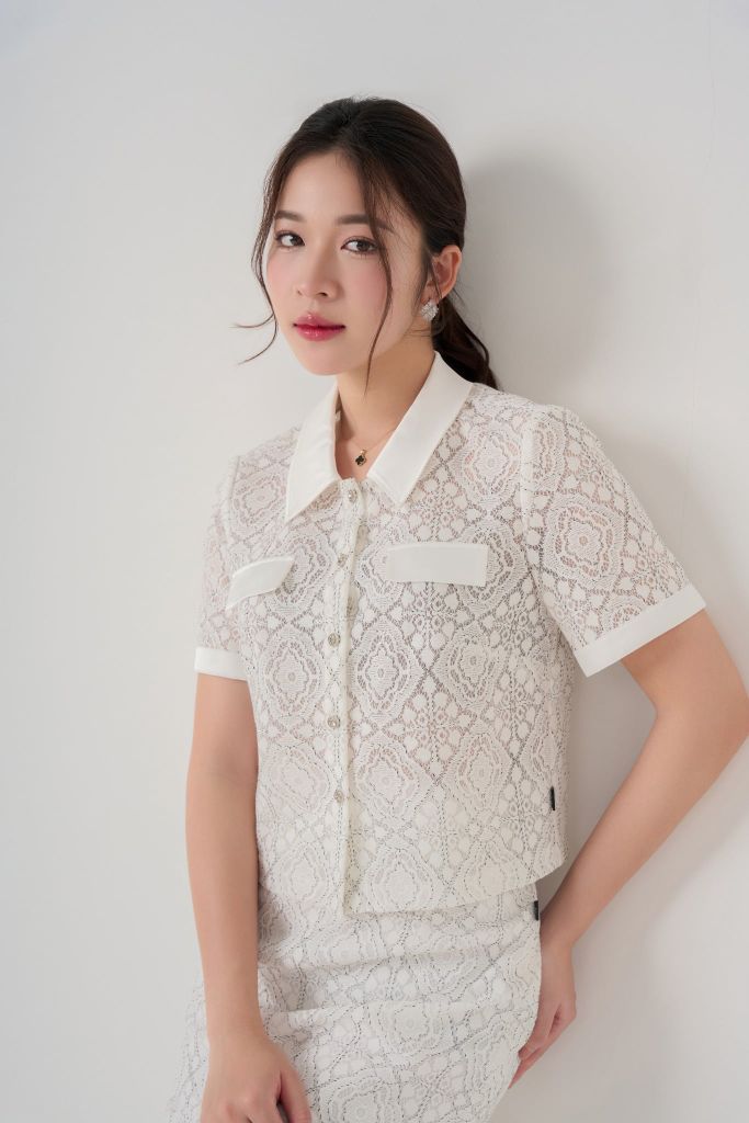 Bộ váy áo nữ GrusZ mã 060225046GZXH VK235