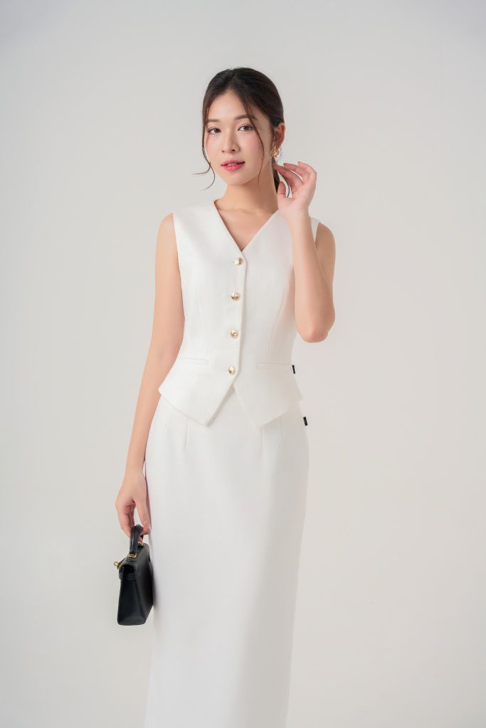 Bộ váy áo nữ GrusZ mã 060225050GZH VK240