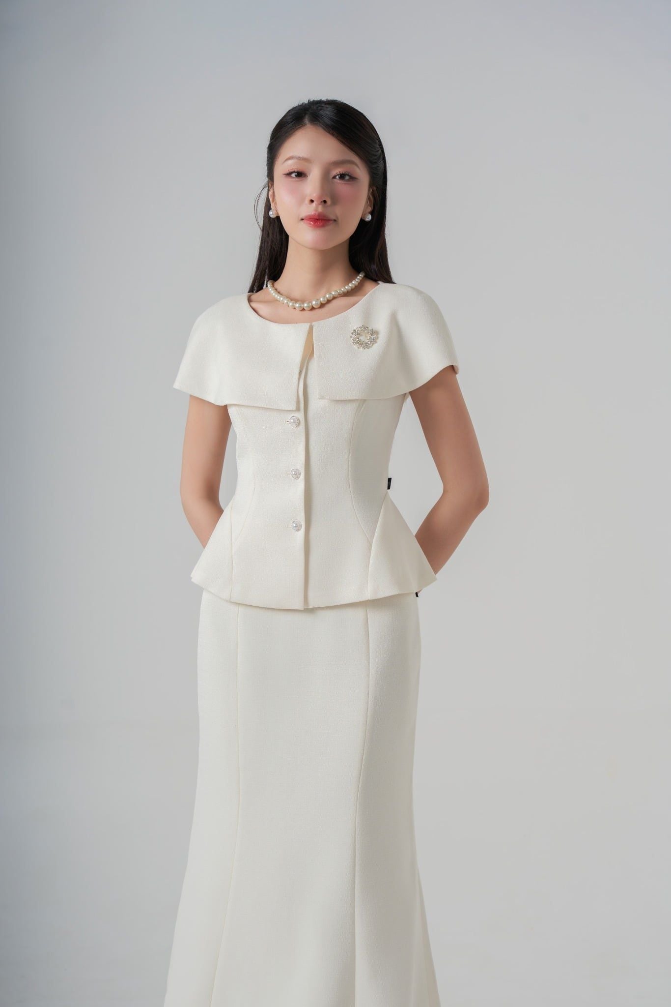 Bộ váy áo nữ GrusZ mã 060225096GZT VK308