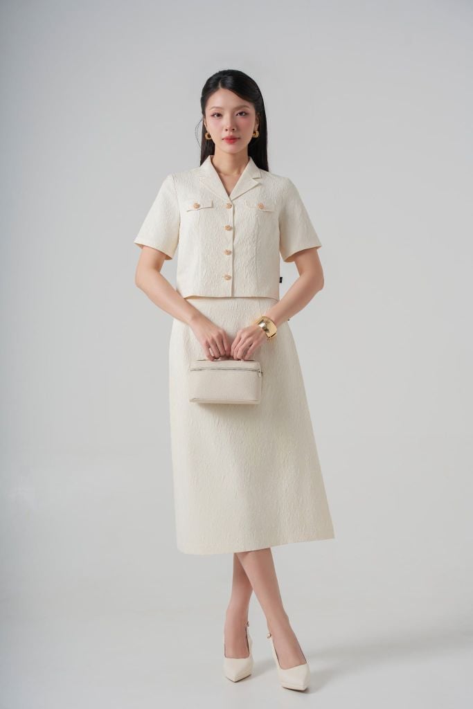 Bộ váy áo nữ GrusZ mã 060225103GZT VK298