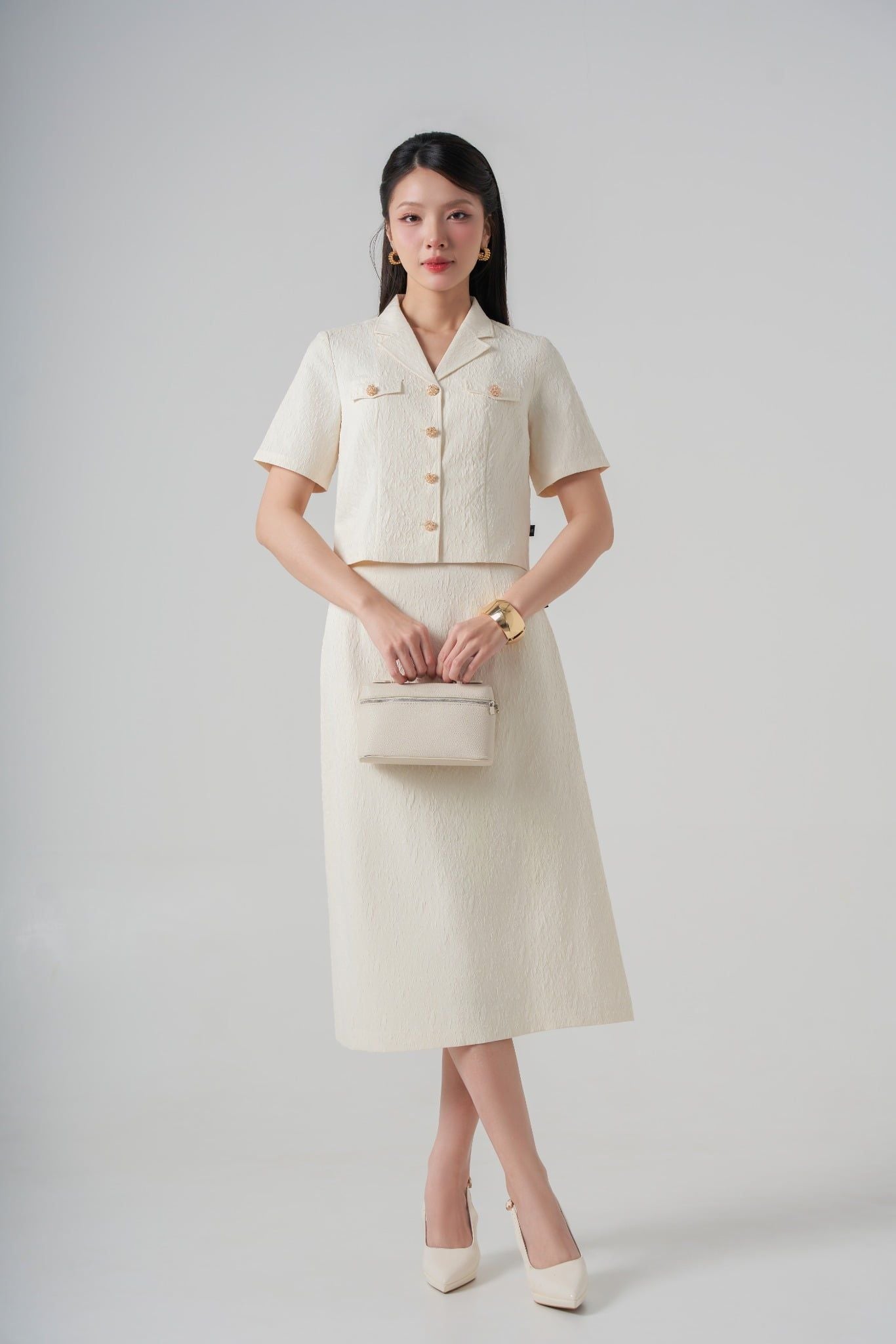 Bộ váy áo nữ GrusZ mã 060225103GZT VK298