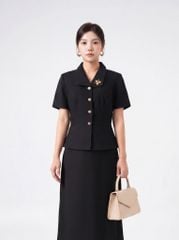 Áo ký giả nữ cộc tay May 10 mã 060226242H-A 2