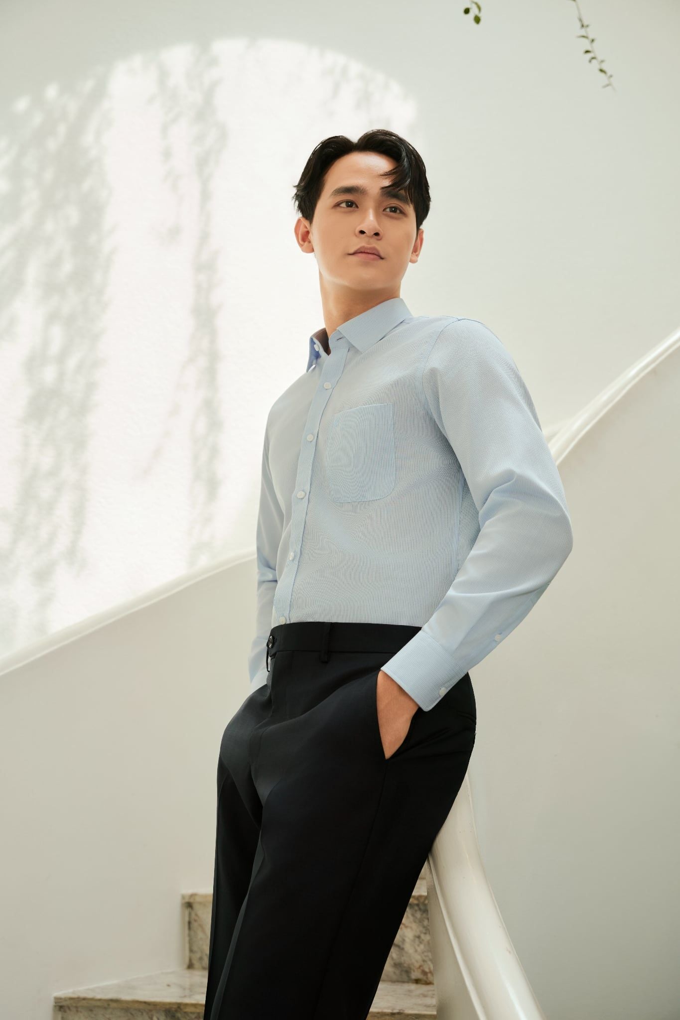 Sơ mi nam dài tay GrusZ form RegularFit mã 010125054GZ AD183