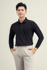 Áo phông nam dài tay May10 mã 140122483 BLACK