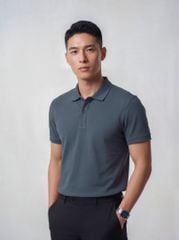 Áo phông nam cộc tay May 10 mã 140126006LV Ghi