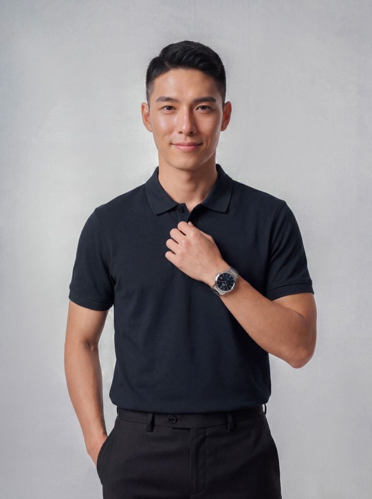 Áo phông nam cộc tay May 10 mã 140126006LV Tím than