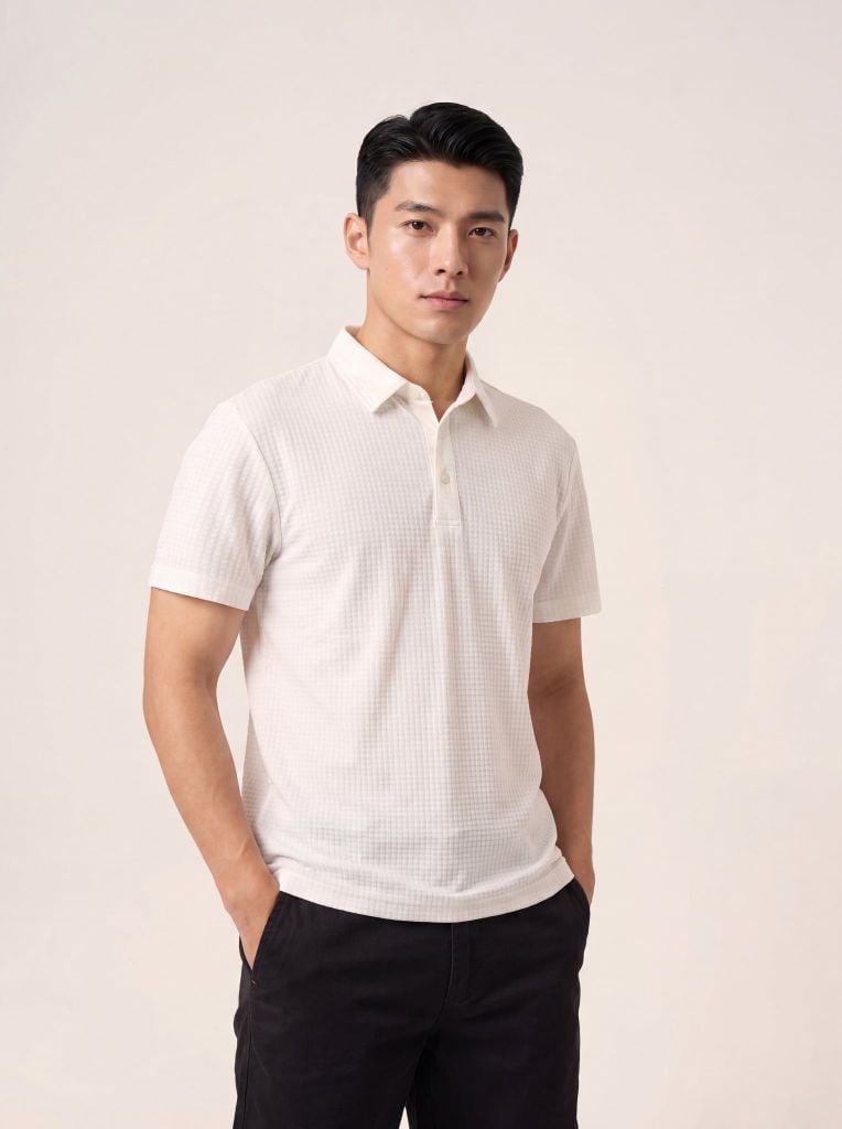 Áo phông nam cộc tay GrusZ mã 140126017GZTĐ APVG04