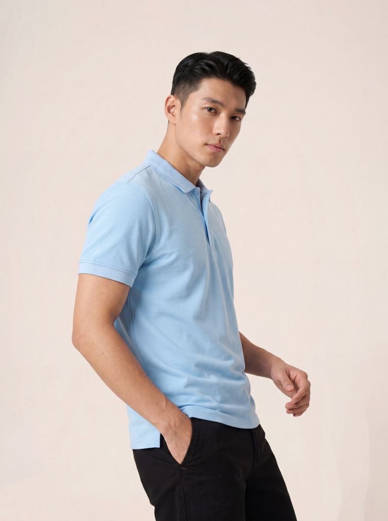 Áo phông nam cộc tay May 10 mã 140126091LV Xanh dương
