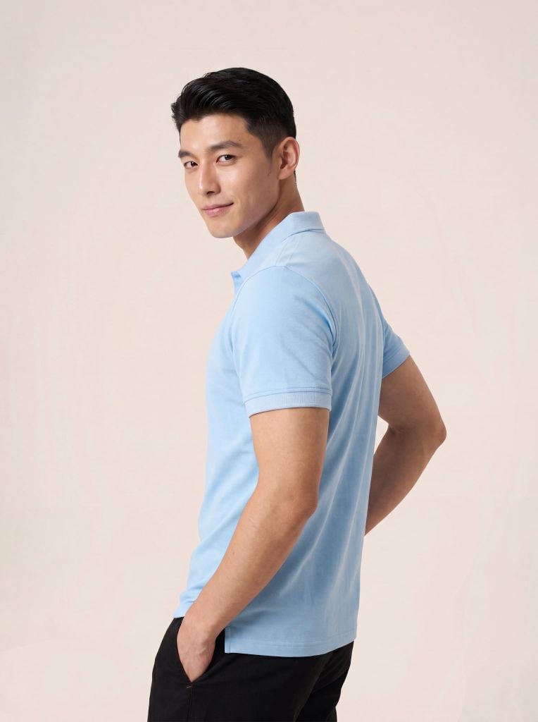 Áo phông nam cộc tay May 10 mã 140126091LV Xanh dương
