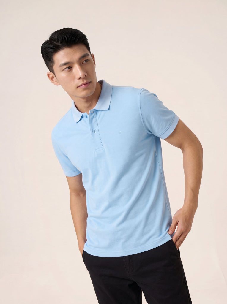 Áo phông nam cộc tay May 10 mã 140126091LV Xanh dương