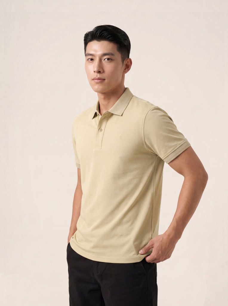 Áo phông nam cộc tay May 10 mã 140126092LV Be