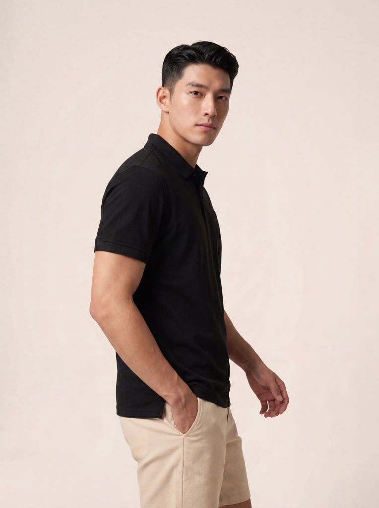 Áo phông nam cộc tay May 10 mã 140126092LV ĐEN
