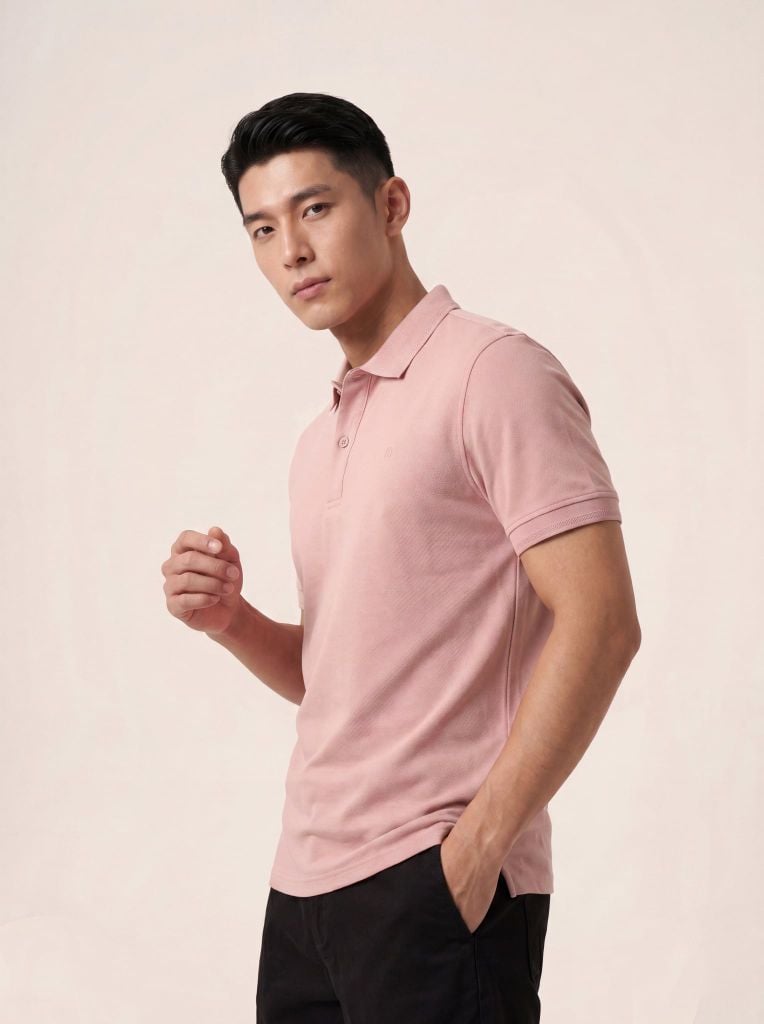 Áo phông nam cộc tay May 10 mã 140126092LV Hồng