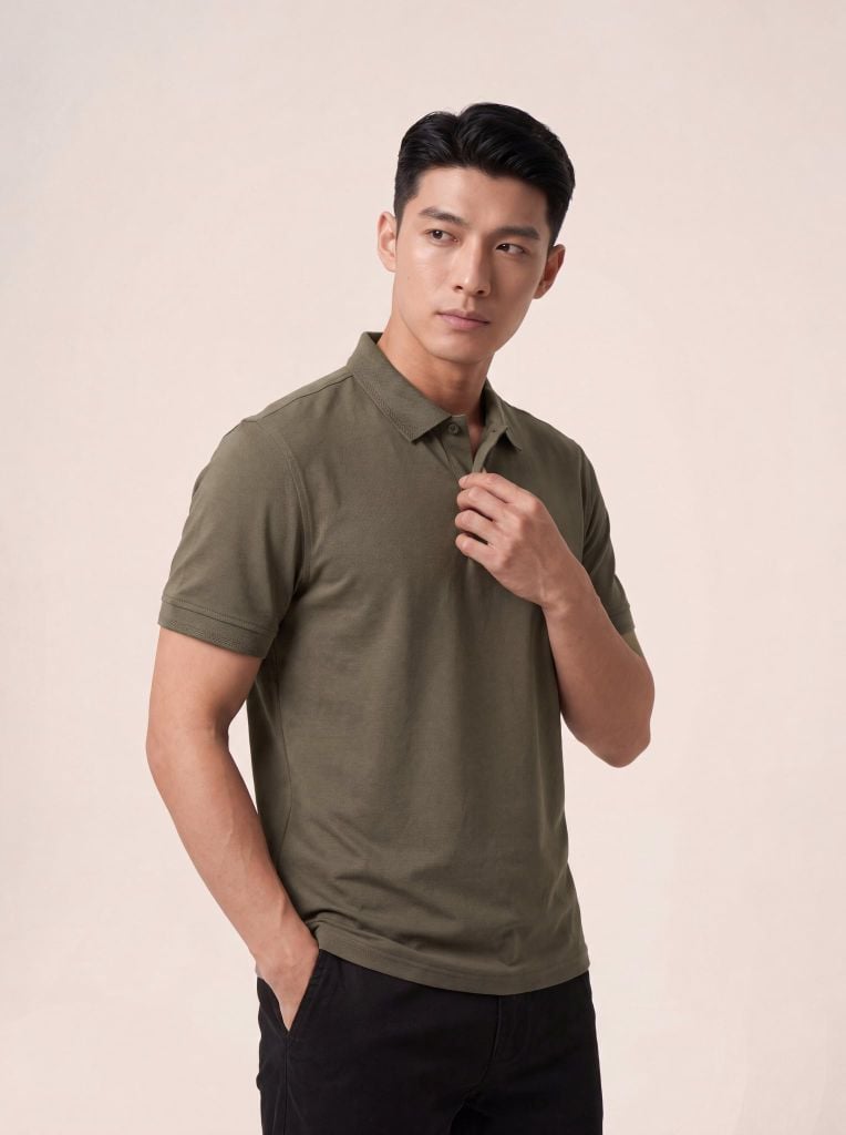 Áo phông nam cộc tay May 10 mã 140126092LV Nâu