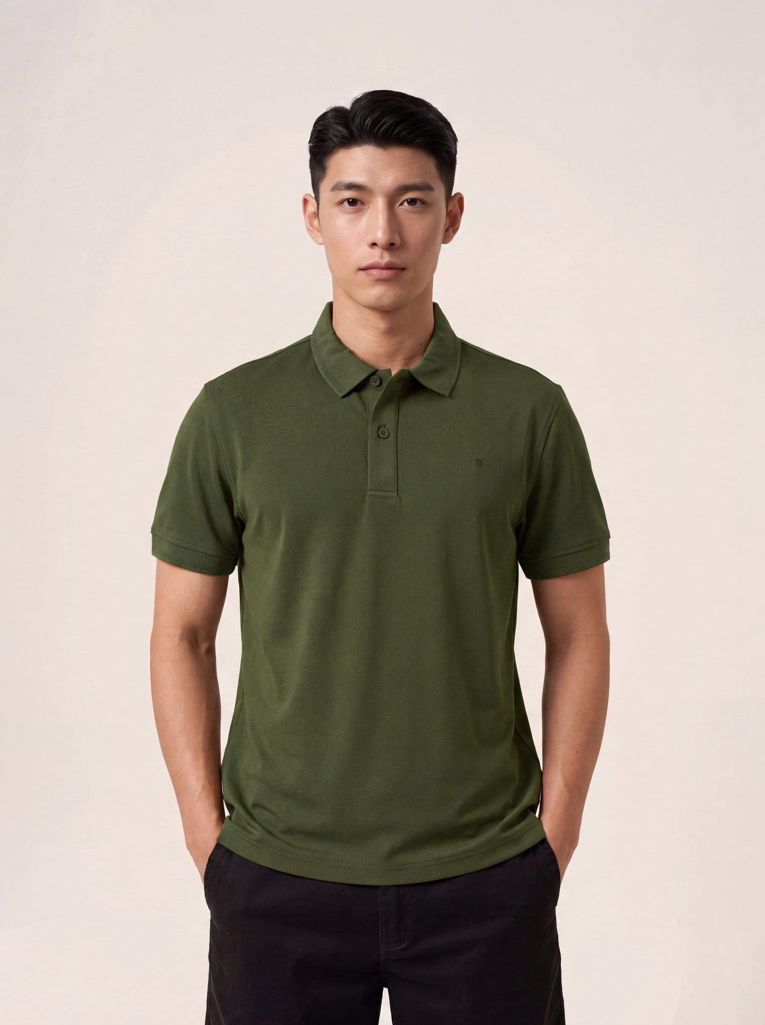 Áo phông nam cộc tay May 10 mã 140126092LV Rêu