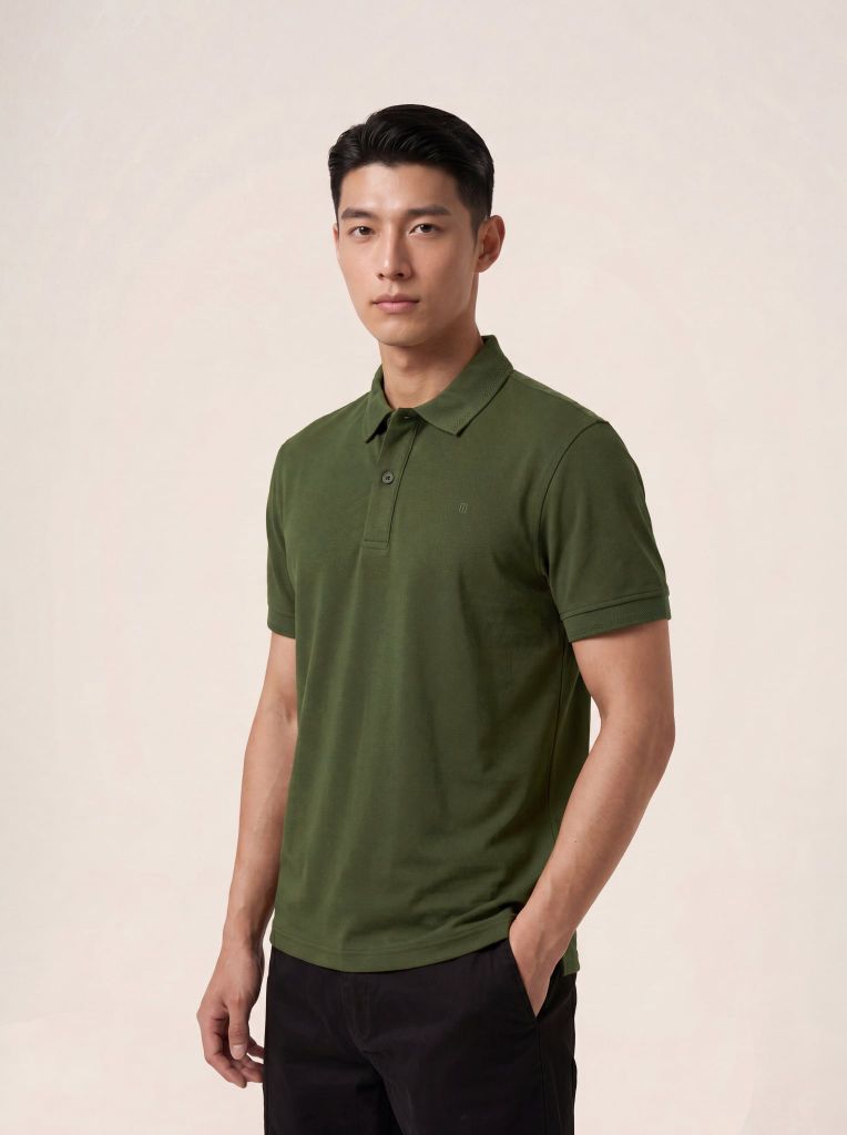 Áo phông nam cộc tay May 10 mã 140126092LV Rêu