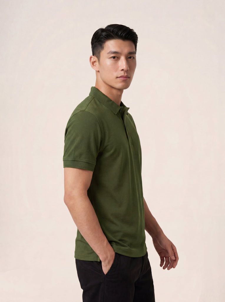 Áo phông nam cộc tay May 10 mã 140126092LV Rêu