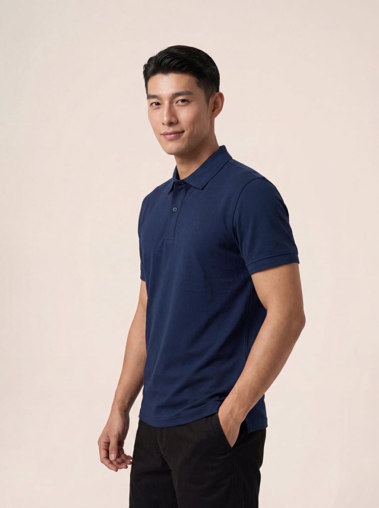 Áo phông nam cộc tay May 10 mã 140126092LV Tím than