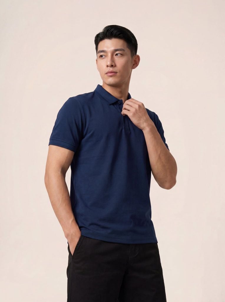 Áo phông nam cộc tay May 10 mã 140126092LV Tím than