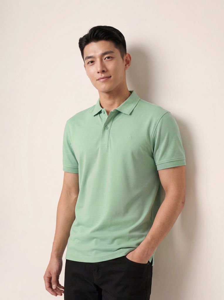 Áo phông nam cộc tay May 10 mã 140126092LV Xanh ngọc
