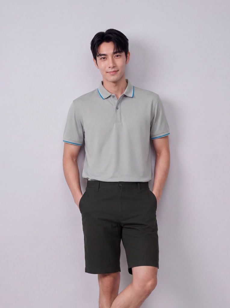 Áo phông nam cộc tay May 10 mã 140126215LV GHI