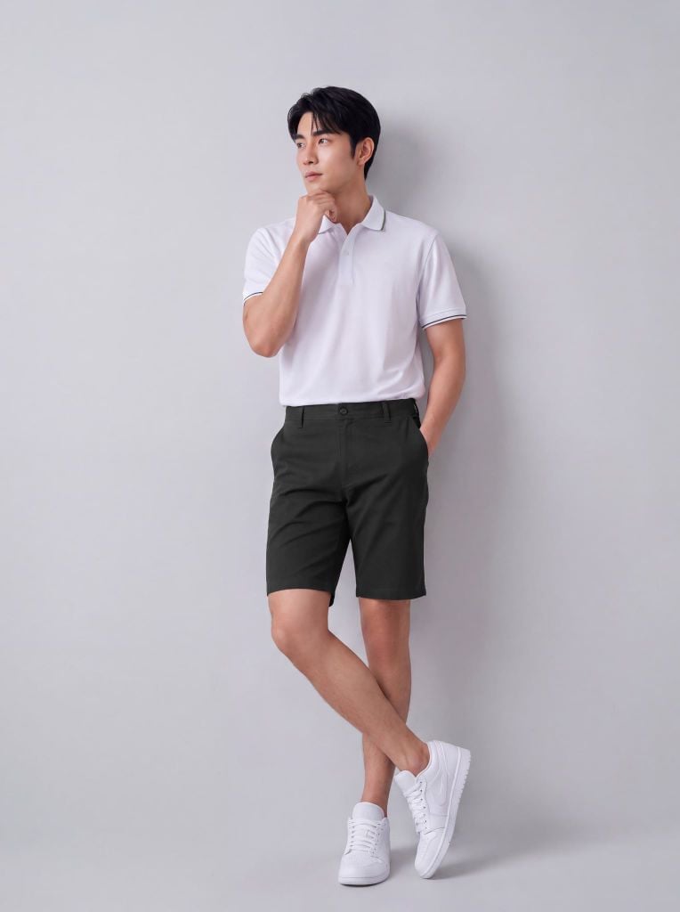 Áo phông nam cộc tay May 10 mã 140126215LV Trắng
