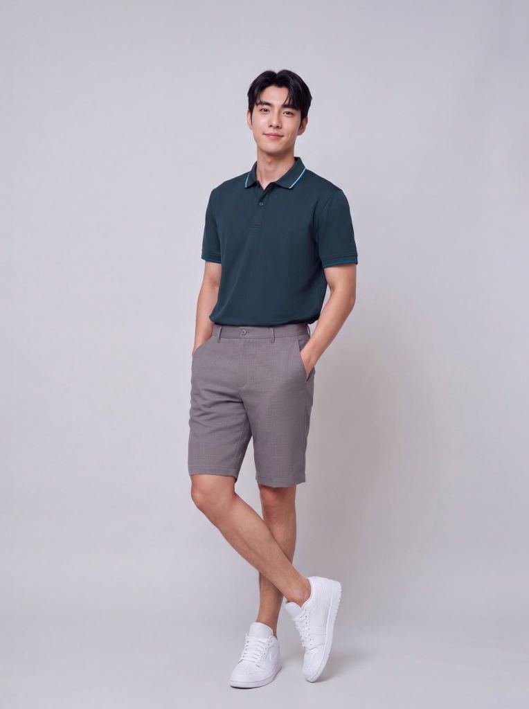 Áo phông nam cộc tay May 10 mã 140126215LV Xanh Navy