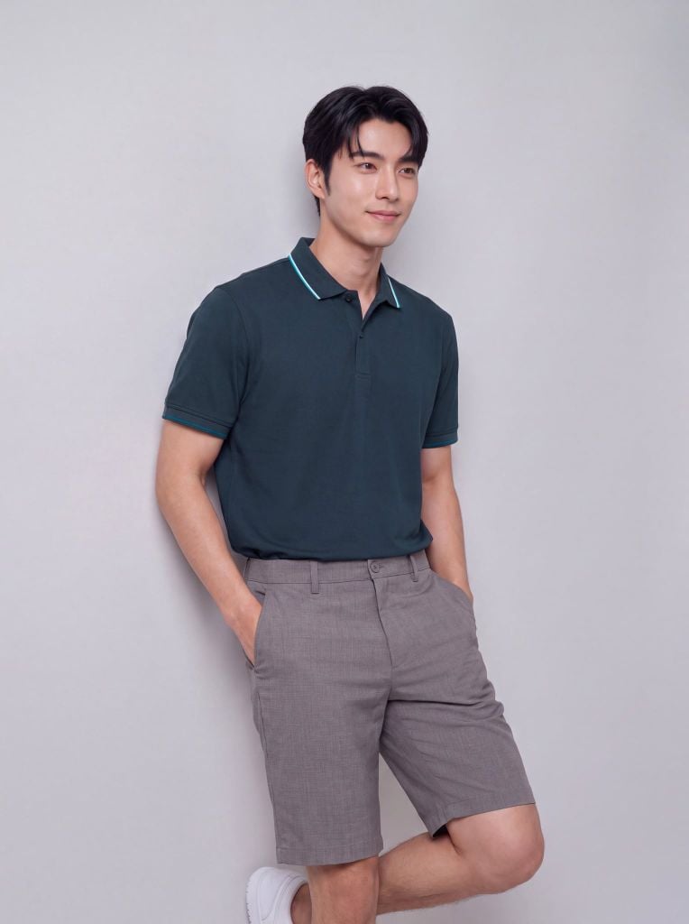 Áo phông nam cộc tay May 10 mã 140126215LV Xanh Navy