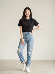 Áo T-Shirt nữ May 10 mã 140226069LV ĐEN