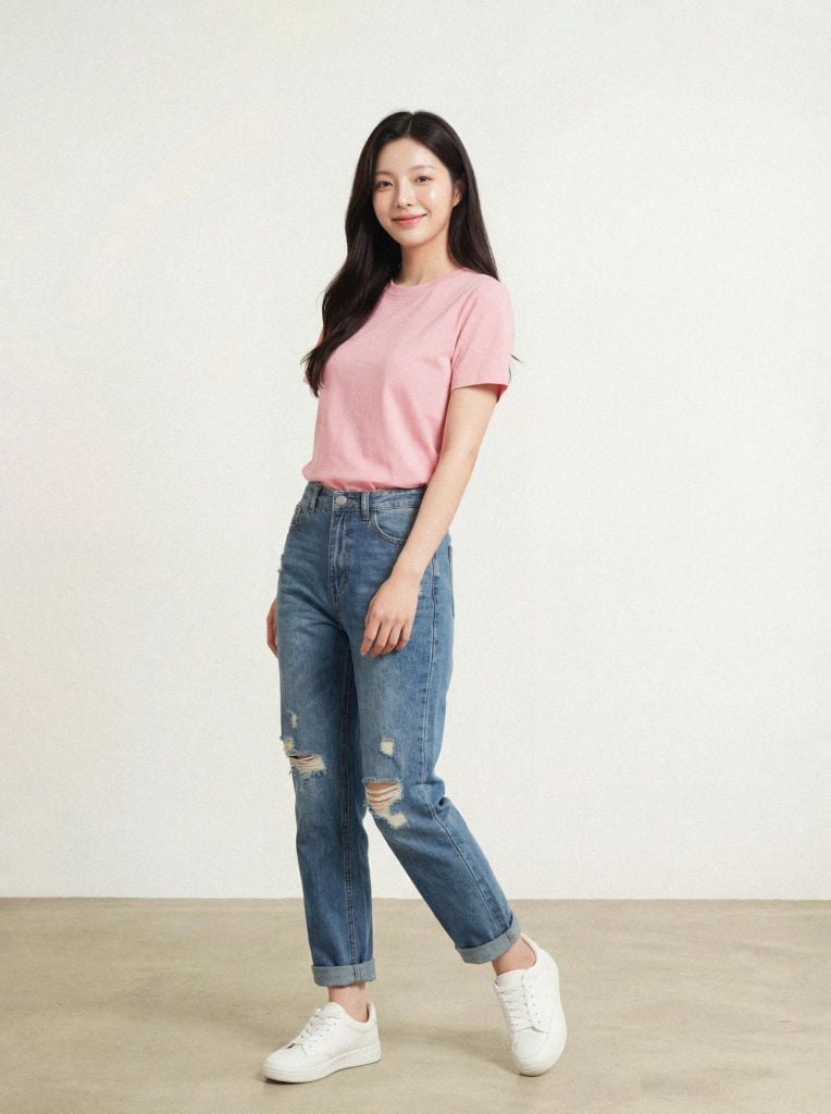 Áo T-Shirt nữ May 10 mã 140226069LV Hồng