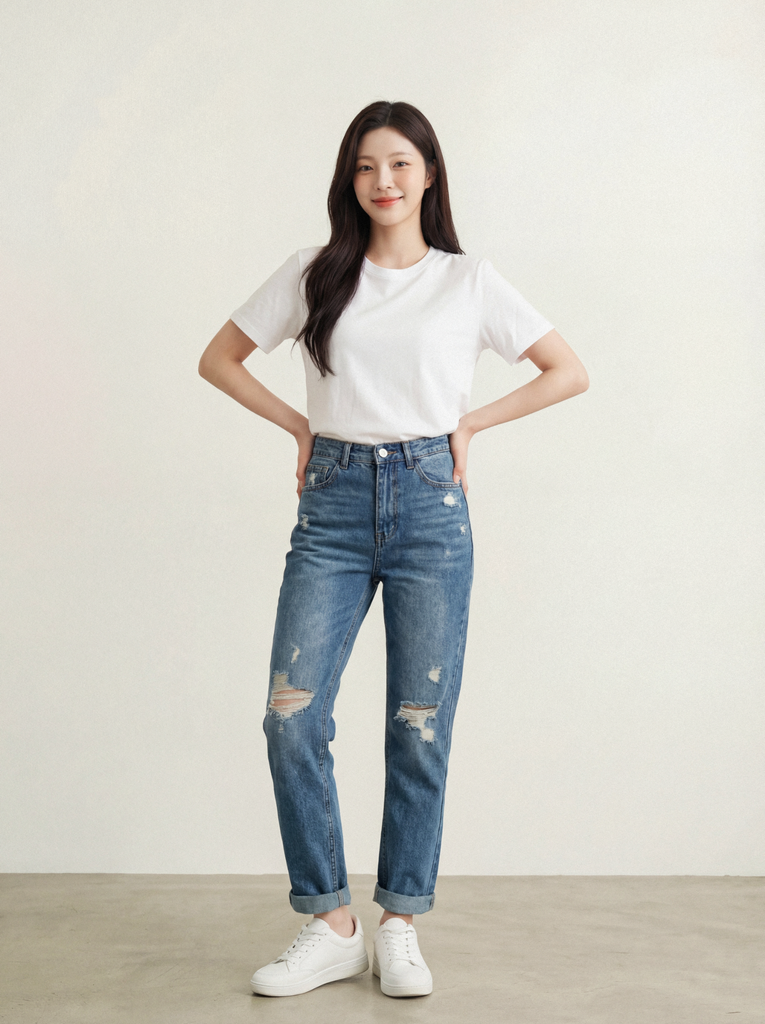 Áo T-Shirt nữ May 10 mã 140226069LV Trắng