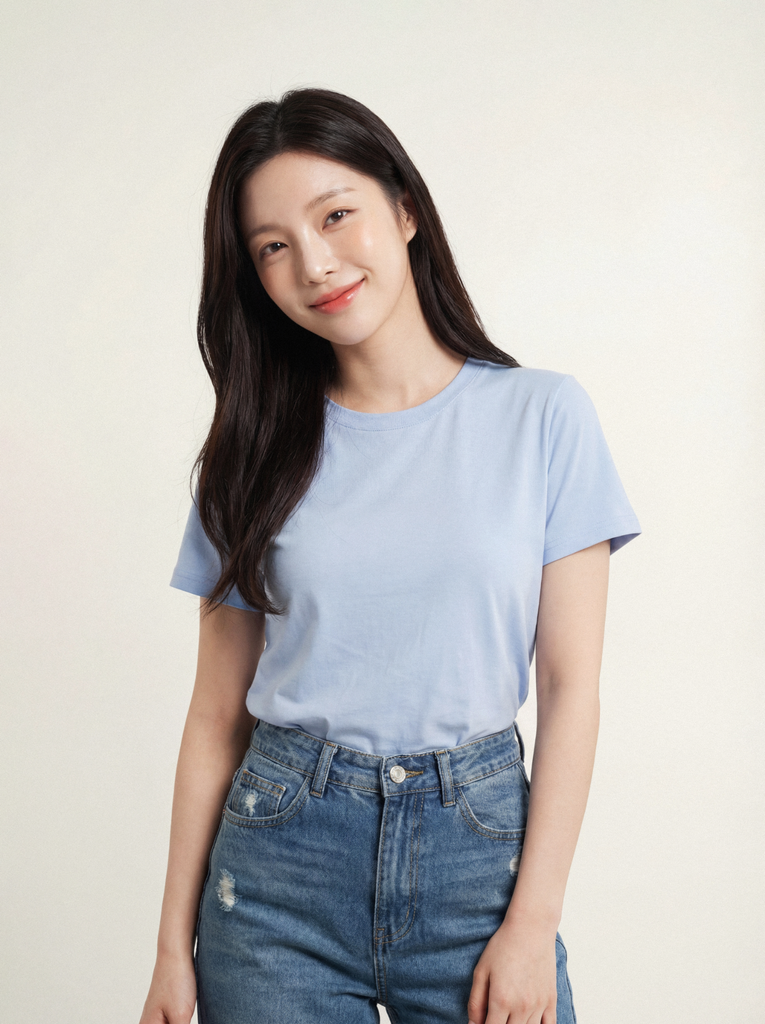 Áo T-Shirt nữ May 10 mã 140226069LV Xanh dương